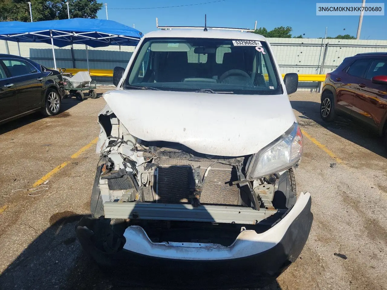 2019 Nissan Nv200 S VIN: 3N6CM0KN3KK700680 Lot: 53296626
