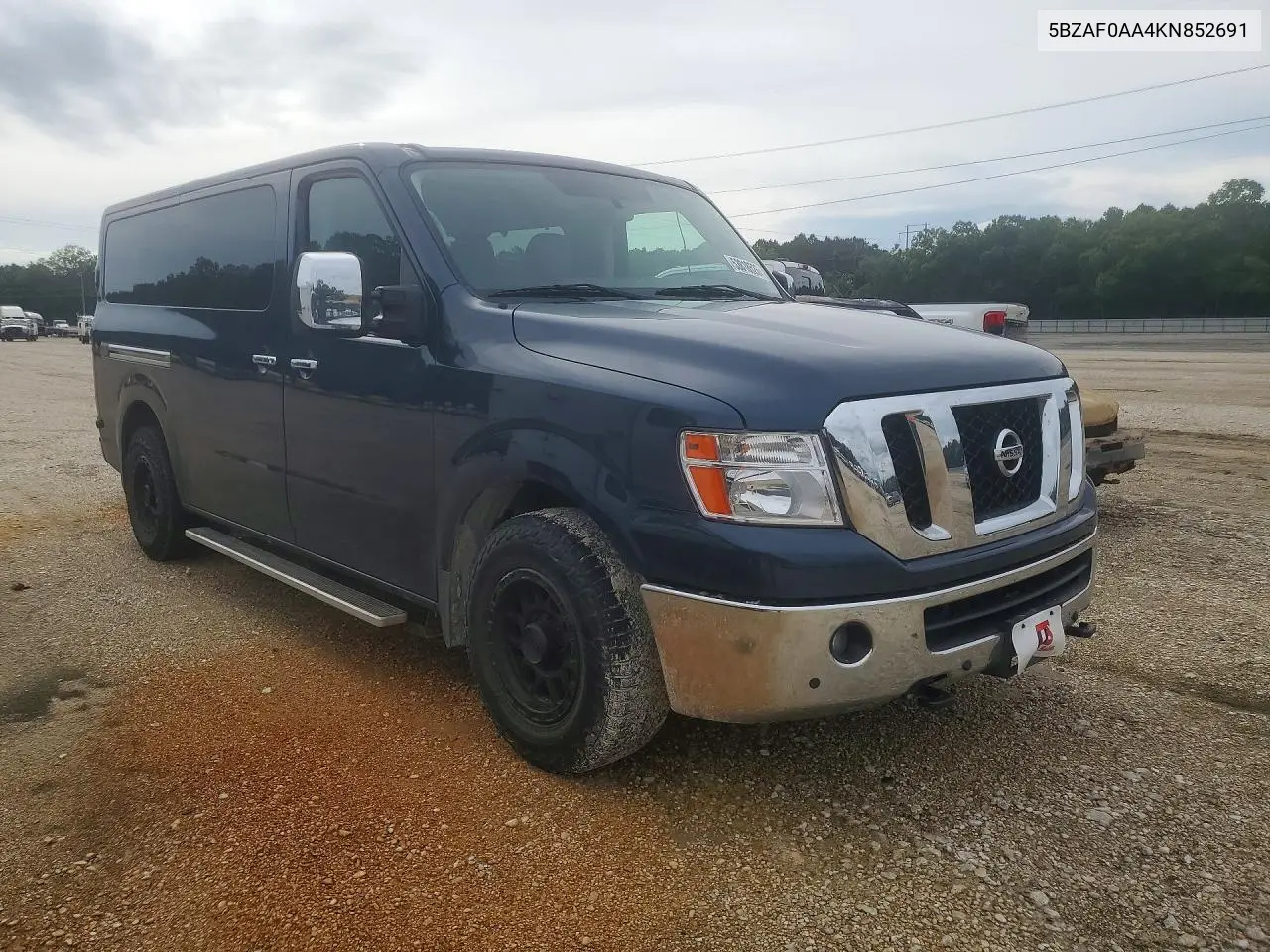 2019 Nissan Nv 3500 Hd Sl VIN: 5BZAF0AA4KN852691 Lot: 53818526