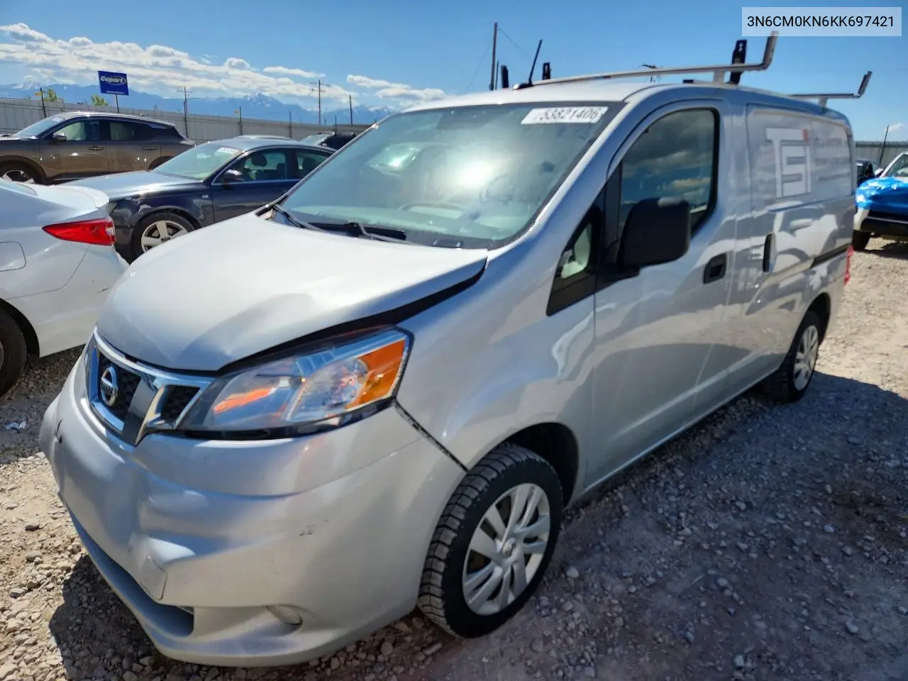 2019 Nissan Nv200 Sv VIN: 3N6CM0KN6KK697421 Lot: 53821406
