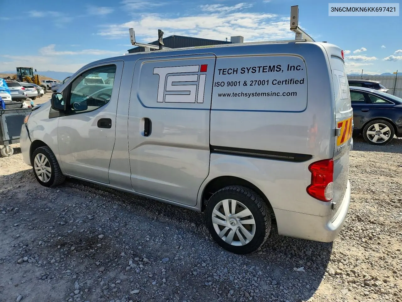 2019 Nissan Nv200 Sv VIN: 3N6CM0KN6KK697421 Lot: 53821406