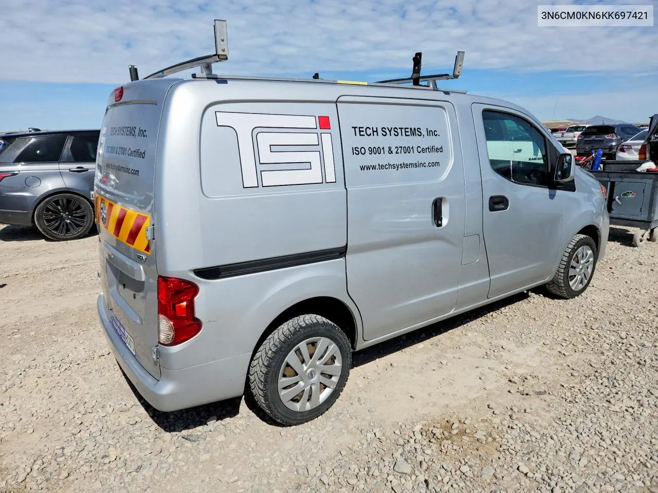 2019 Nissan Nv200 Sv VIN: 3N6CM0KN6KK697421 Lot: 53821406