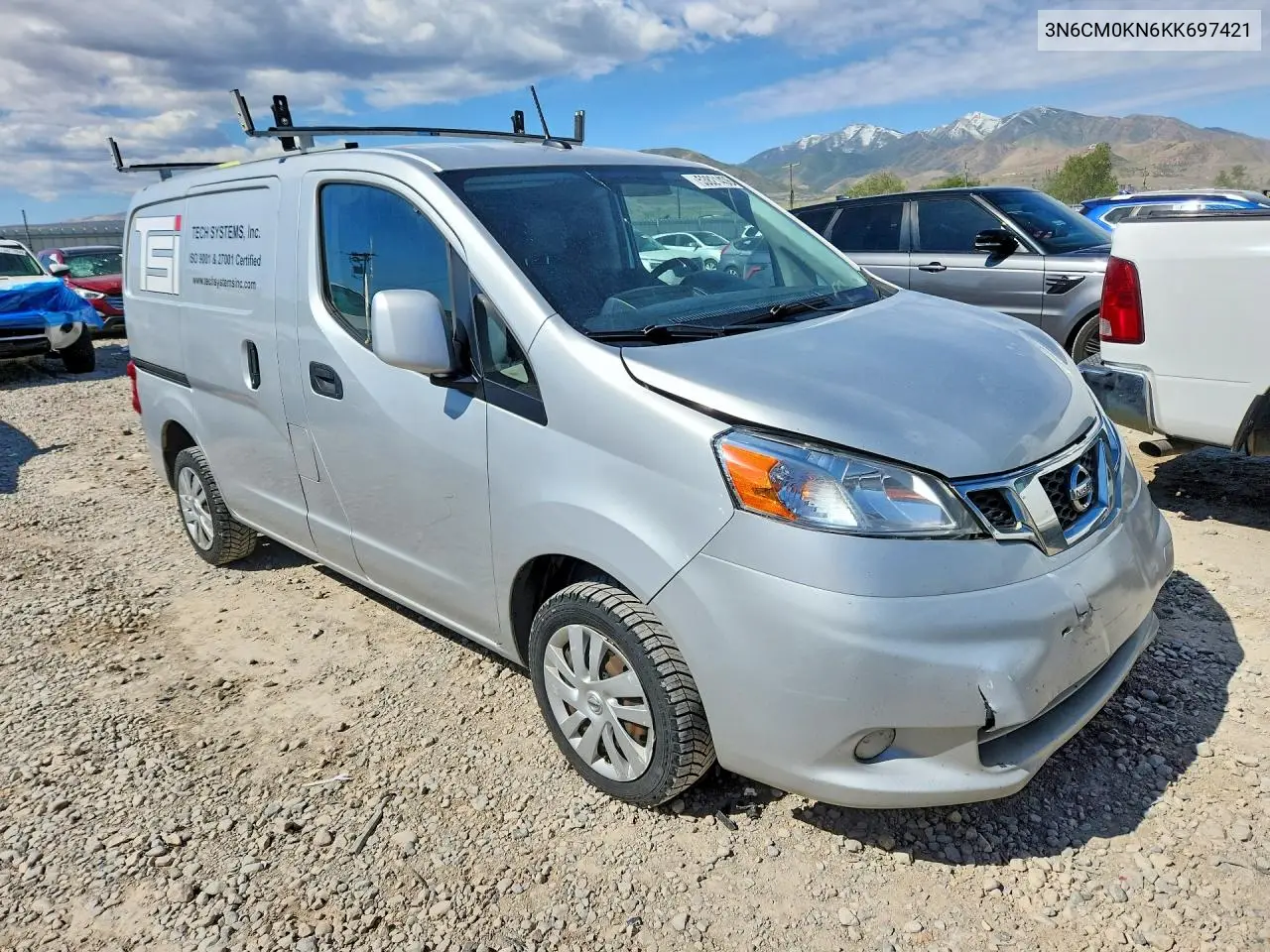 2019 Nissan Nv200 Sv VIN: 3N6CM0KN6KK697421 Lot: 53821406