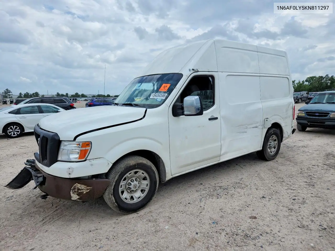 2019 Nissan Nv 2500 Hd Sv VIN: 1N6AF0LY5KN811297 Lot: 54060586