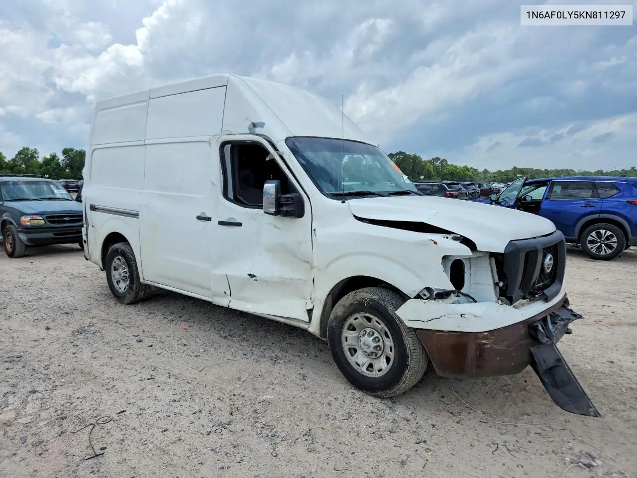 2019 Nissan Nv 2500 Hd Sv VIN: 1N6AF0LY5KN811297 Lot: 54060586