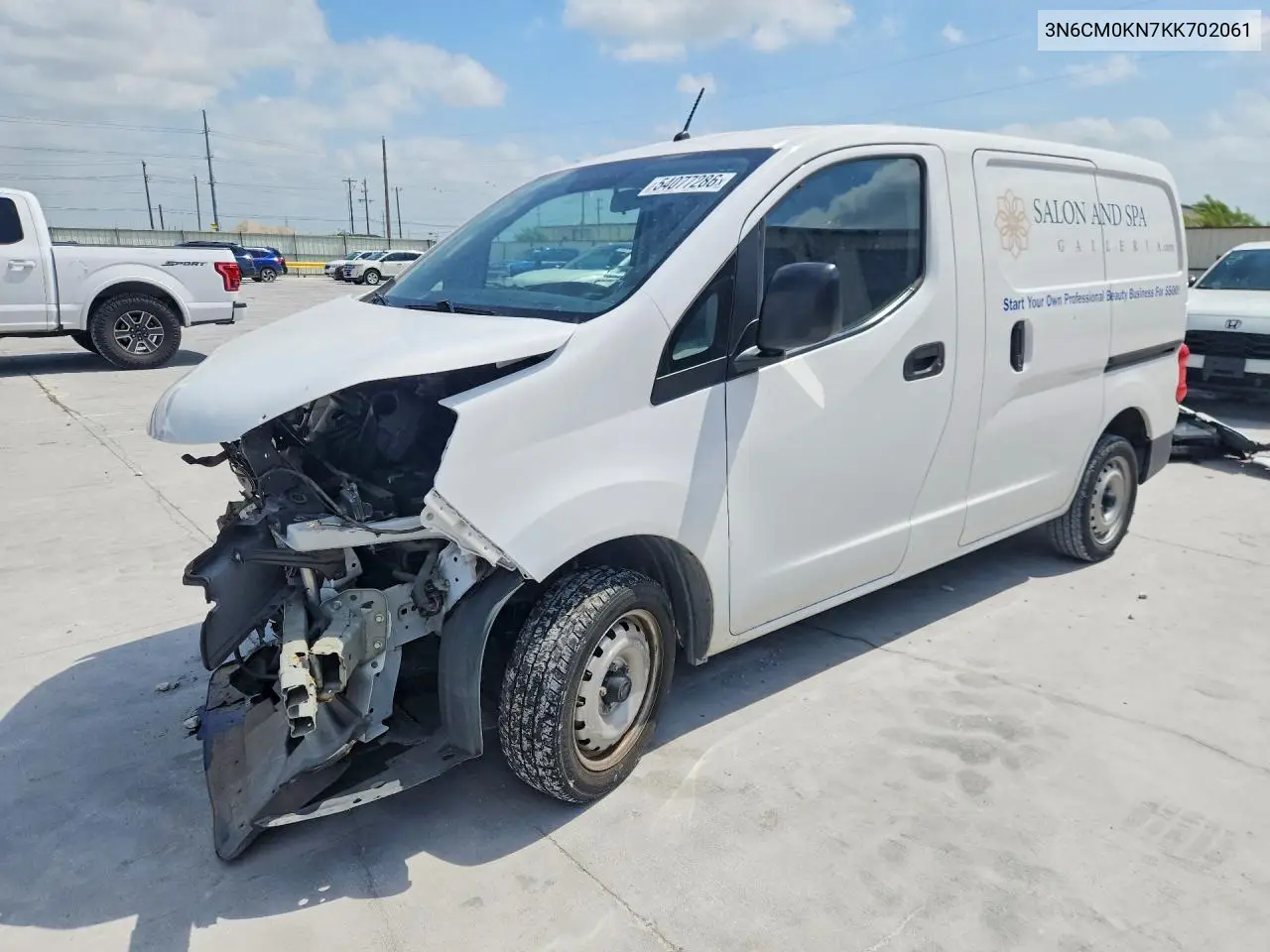 2019 Nissan Nv200 VIN: 3N6CM0KN7KK702061 Lot: 54077286
