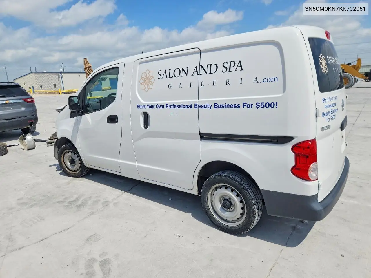 2019 Nissan Nv200 VIN: 3N6CM0KN7KK702061 Lot: 54077286