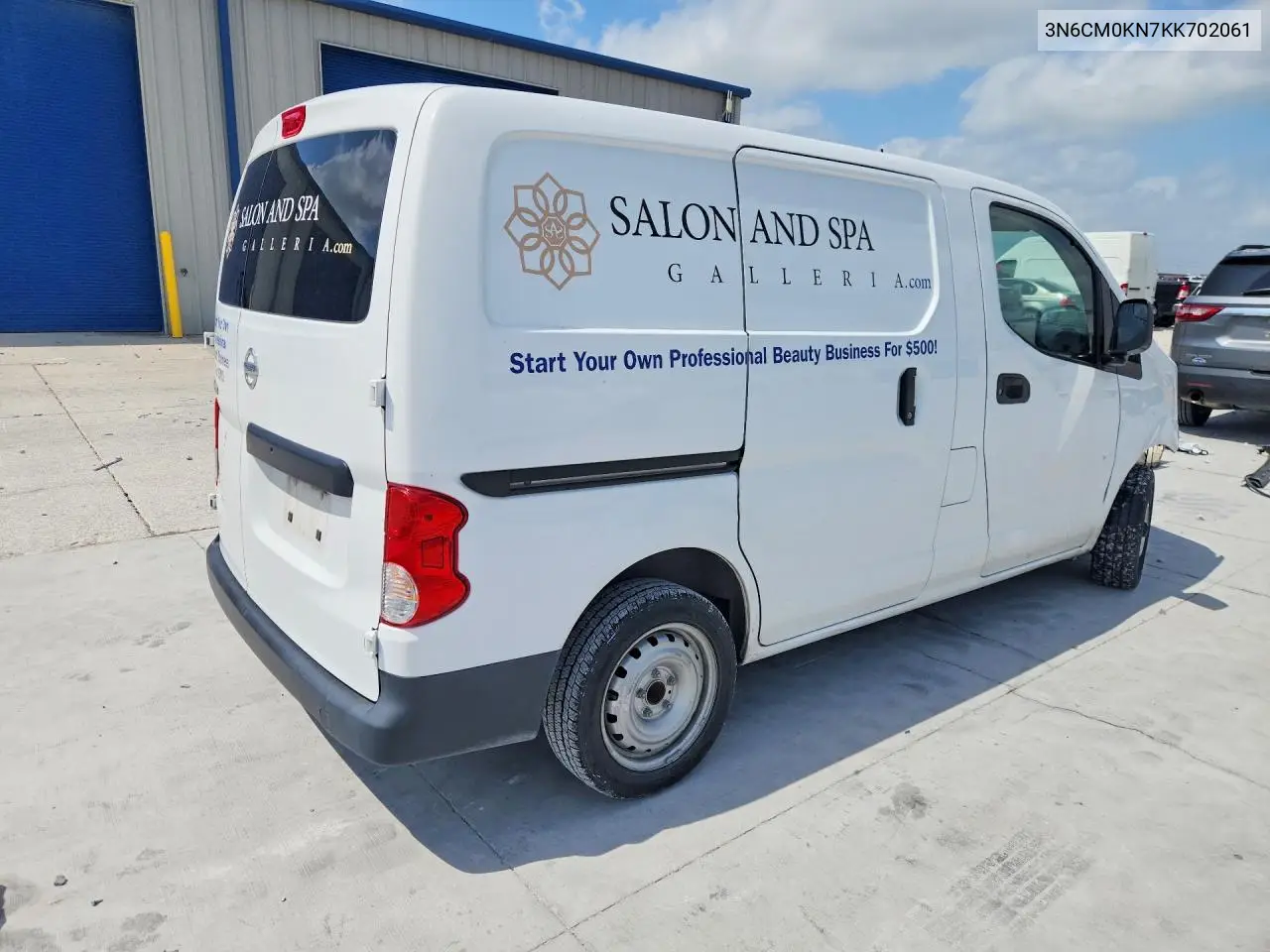 2019 Nissan Nv200 VIN: 3N6CM0KN7KK702061 Lot: 54077286