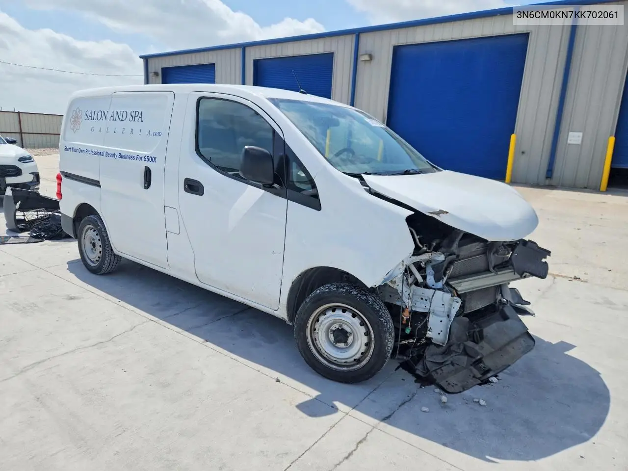 2019 Nissan Nv200 VIN: 3N6CM0KN7KK702061 Lot: 54077286