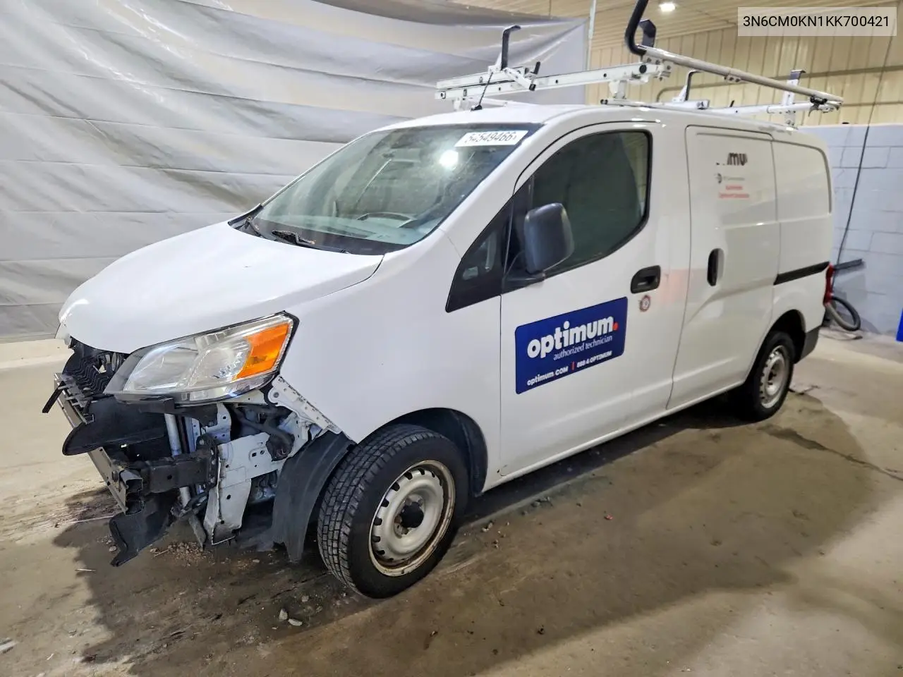 2019 Nissan Nv2000 VIN: 3N6CM0KN1KK700421 Lot: 54549466