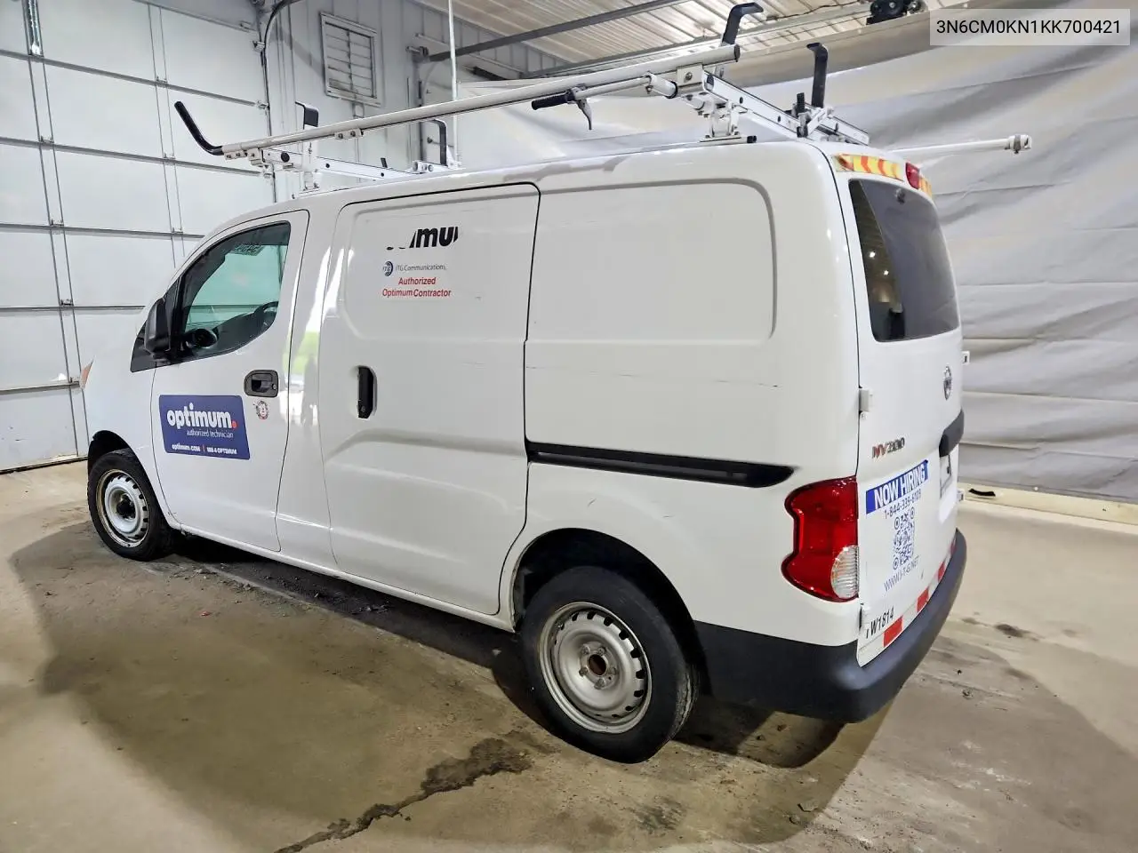 2019 Nissan Nv2000 VIN: 3N6CM0KN1KK700421 Lot: 54549466