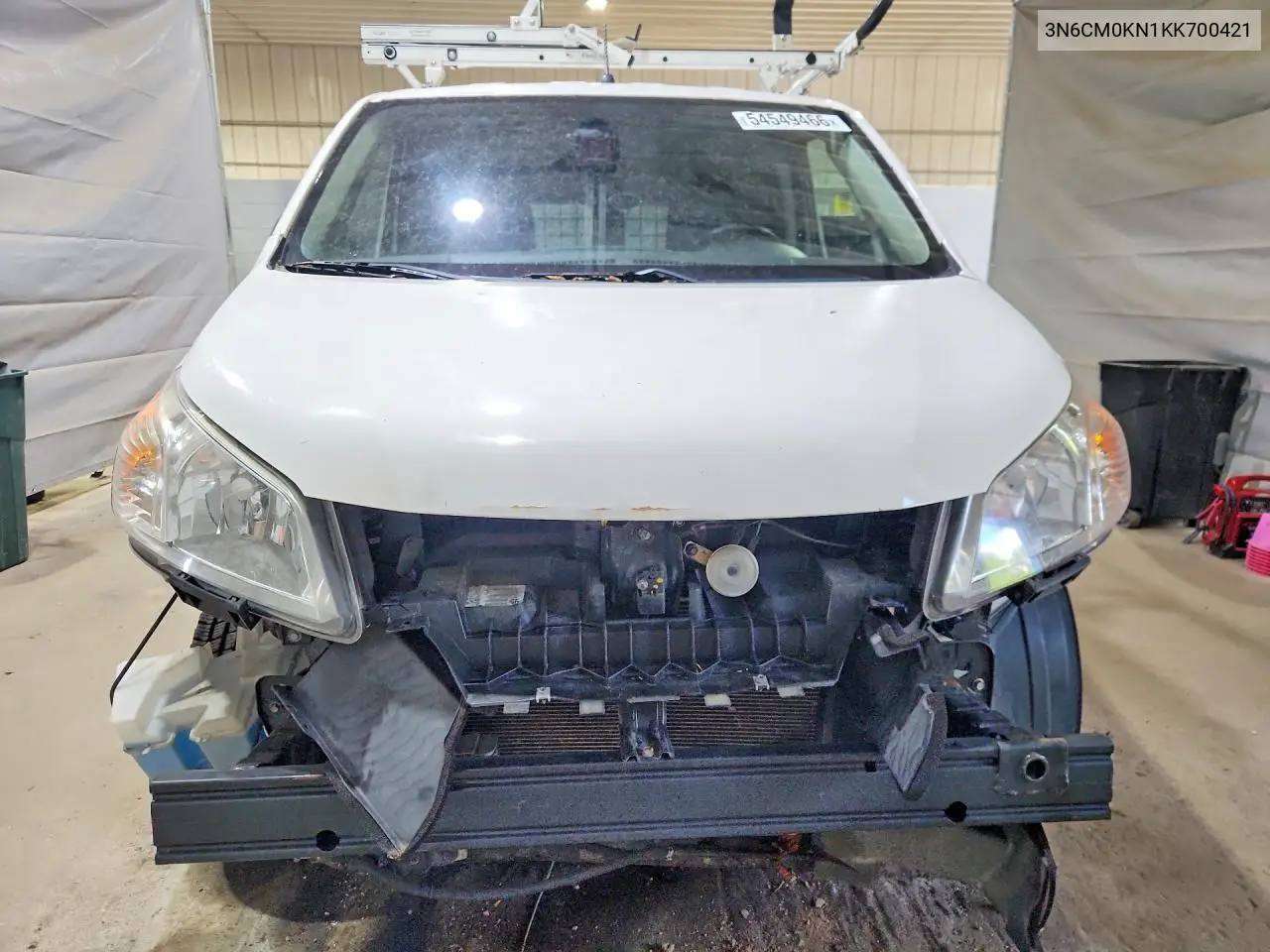 2019 Nissan Nv2000 VIN: 3N6CM0KN1KK700421 Lot: 54549466