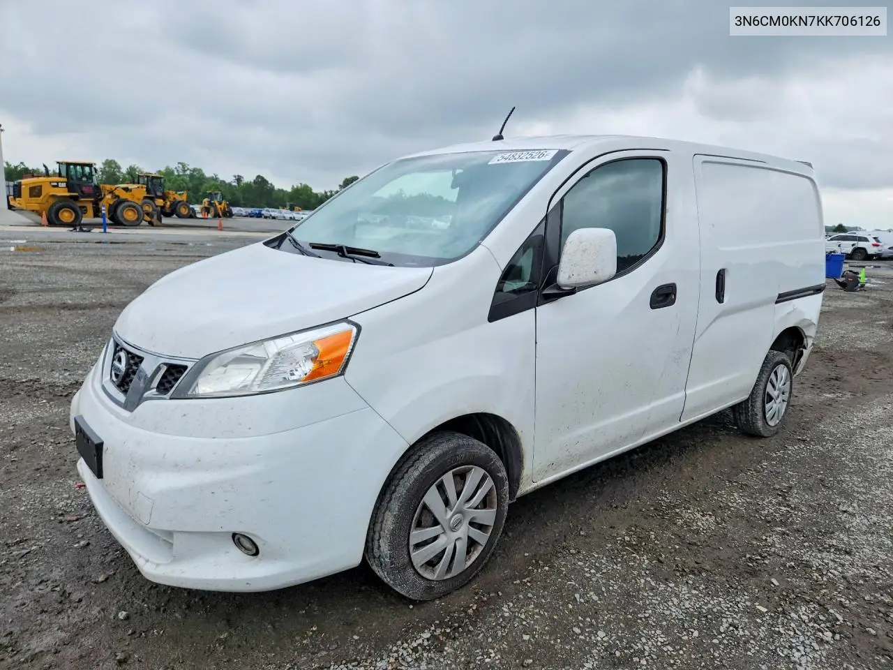 2019 Nissan Nv200 Sv VIN: 3N6CM0KN7KK706126 Lot: 54832526