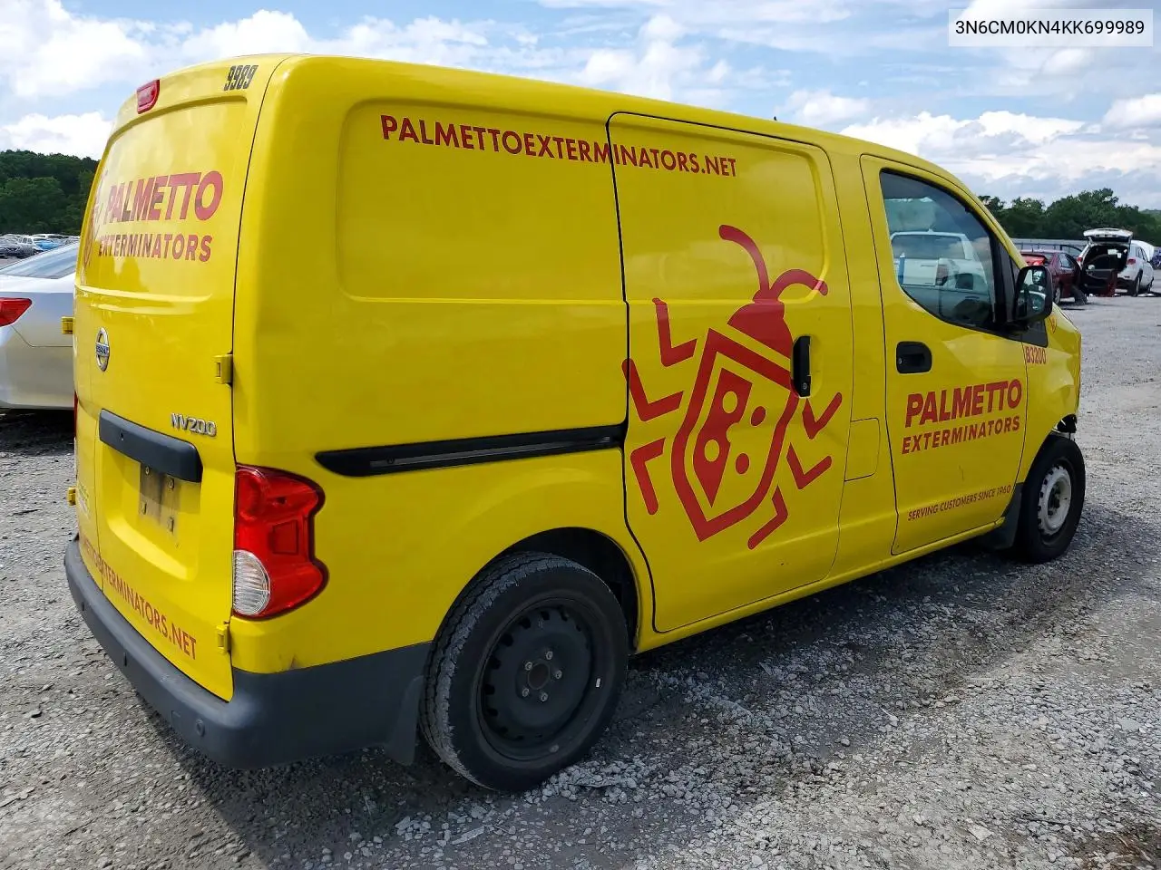 2019 Nissan Nv200 S VIN: 3N6CM0KN4KK699989 Lot: 55311926