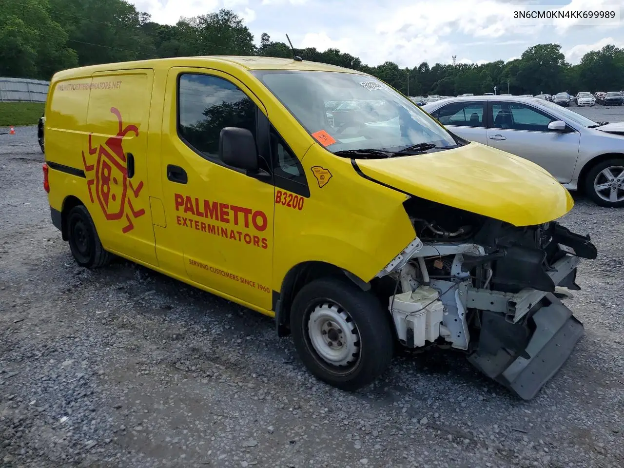 2019 Nissan Nv200 S VIN: 3N6CM0KN4KK699989 Lot: 55311926