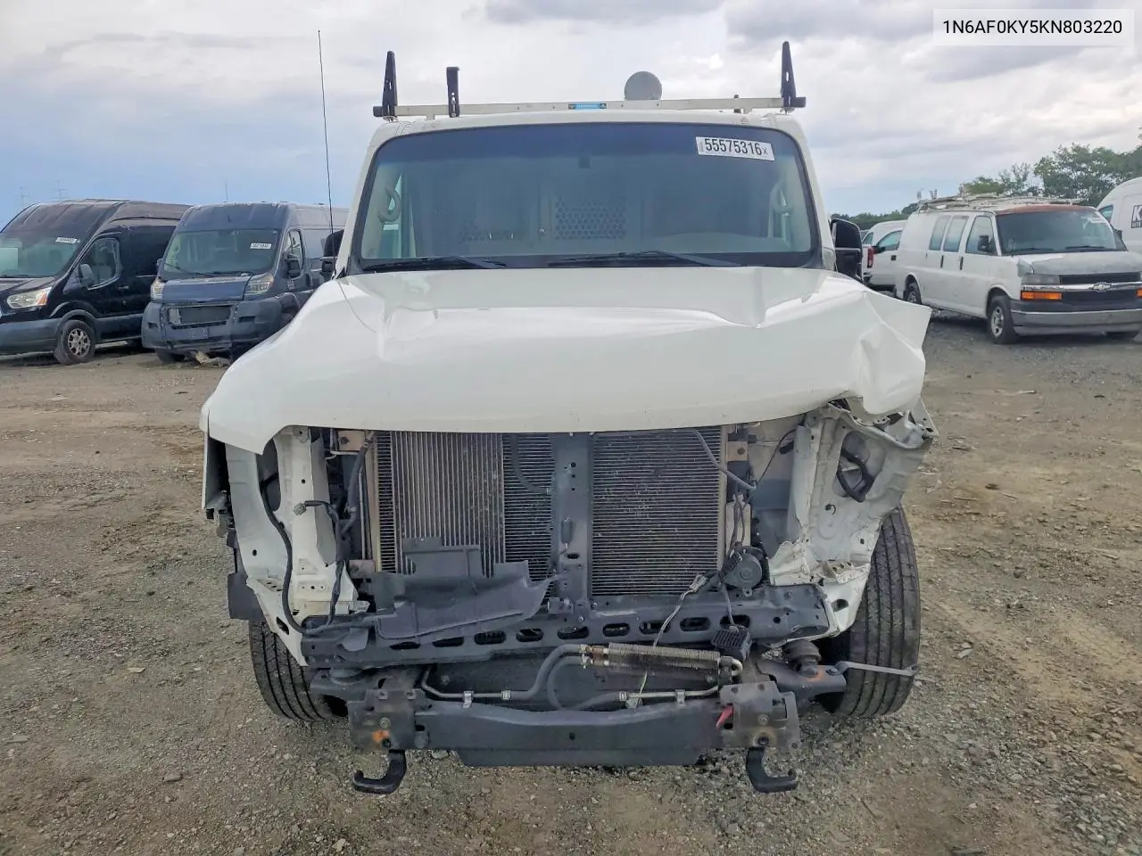2019 Nissan Nv 3500 Hd Sv VIN: 1N6AF0KY5KN803220 Lot: 55575316