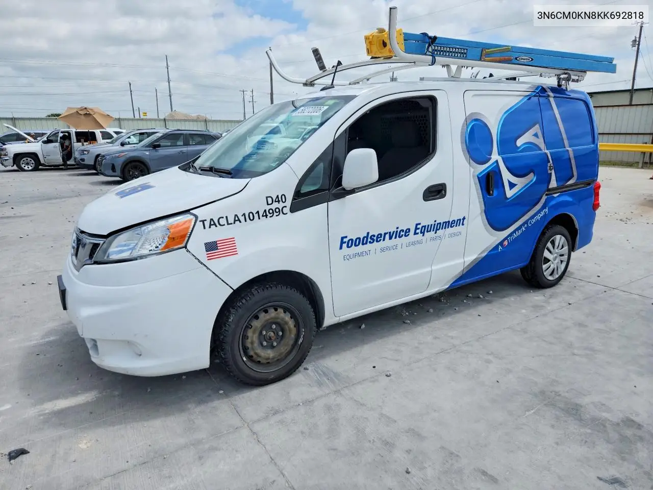 2019 Nissan Nv200 Sv VIN: 3N6CM0KN8KK692818 Lot: 56272006