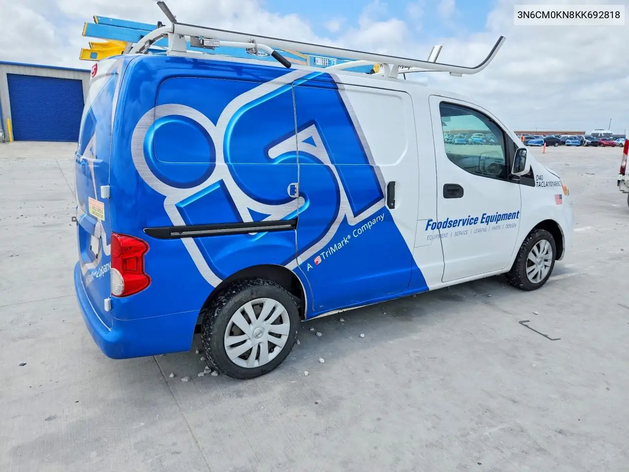 2019 Nissan Nv200 Sv VIN: 3N6CM0KN8KK692818 Lot: 56272006