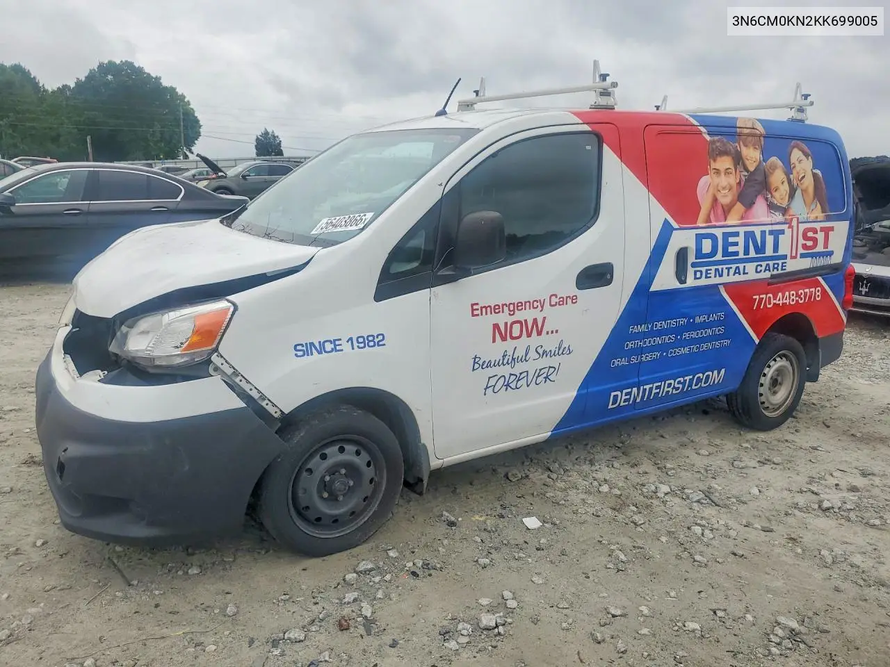 2019 Nissan Nv200 S VIN: 3N6CM0KN2KK699005 Lot: 56403866
