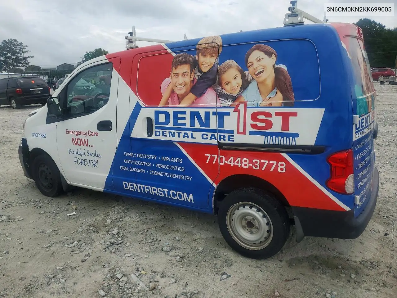 2019 Nissan Nv200 S VIN: 3N6CM0KN2KK699005 Lot: 56403866