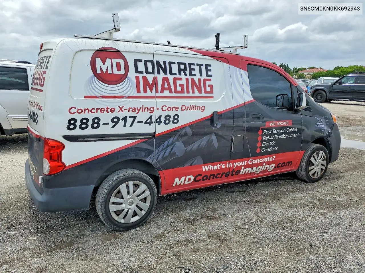 2019 Nissan Nv200 Sv VIN: 3N6CM0KN0KK692943 Lot: 56446076