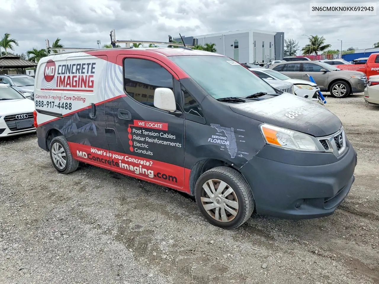 2019 Nissan Nv200 Sv VIN: 3N6CM0KN0KK692943 Lot: 56446076