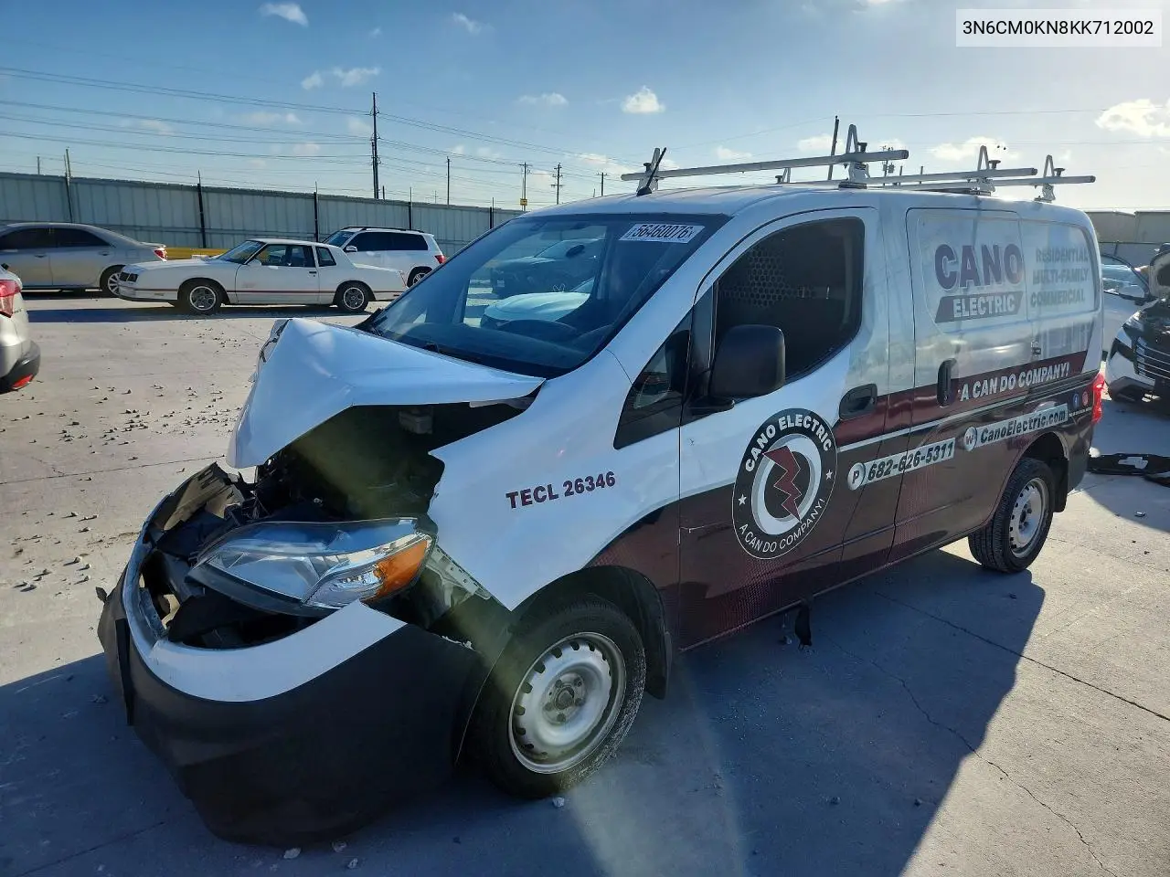 2019 Nissan Nv200 S VIN: 3N6CM0KN8KK712002 Lot: 56460076