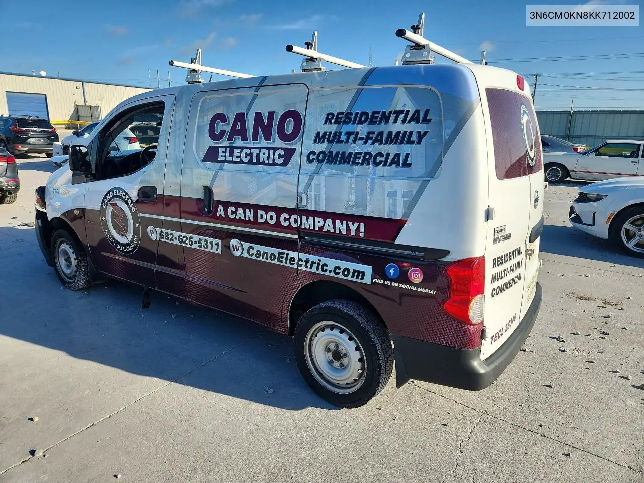 2019 Nissan Nv200 S VIN: 3N6CM0KN8KK712002 Lot: 56460076