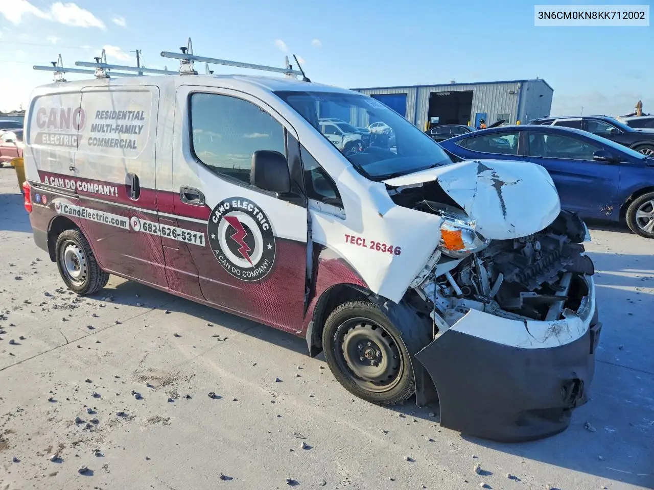 2019 Nissan Nv200 S VIN: 3N6CM0KN8KK712002 Lot: 56460076