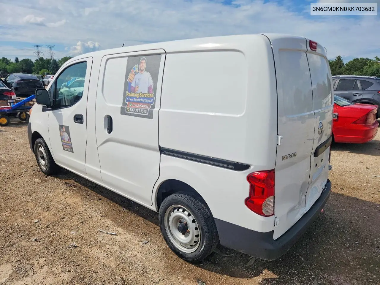 2019 Nissan Nv200 S VIN: 3N6CM0KN0KK703682 Lot: 56481116