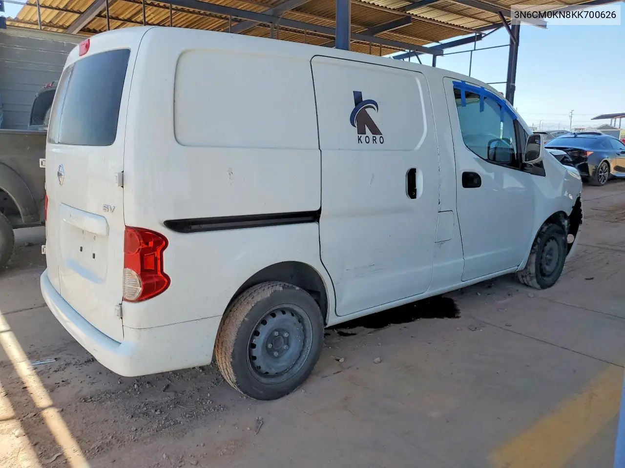 2019 Nissan Nv200 Delivery Van VIN: 3N6CM0KN8KK700626 Lot: 56522426