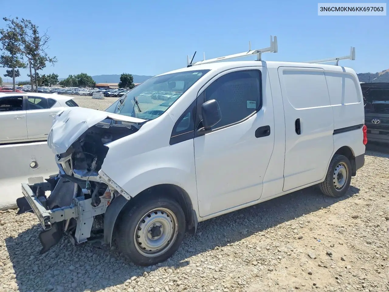 2019 Nissan Nv200 S VIN: 3N6CM0KN6KK697063 Lot: 56617296