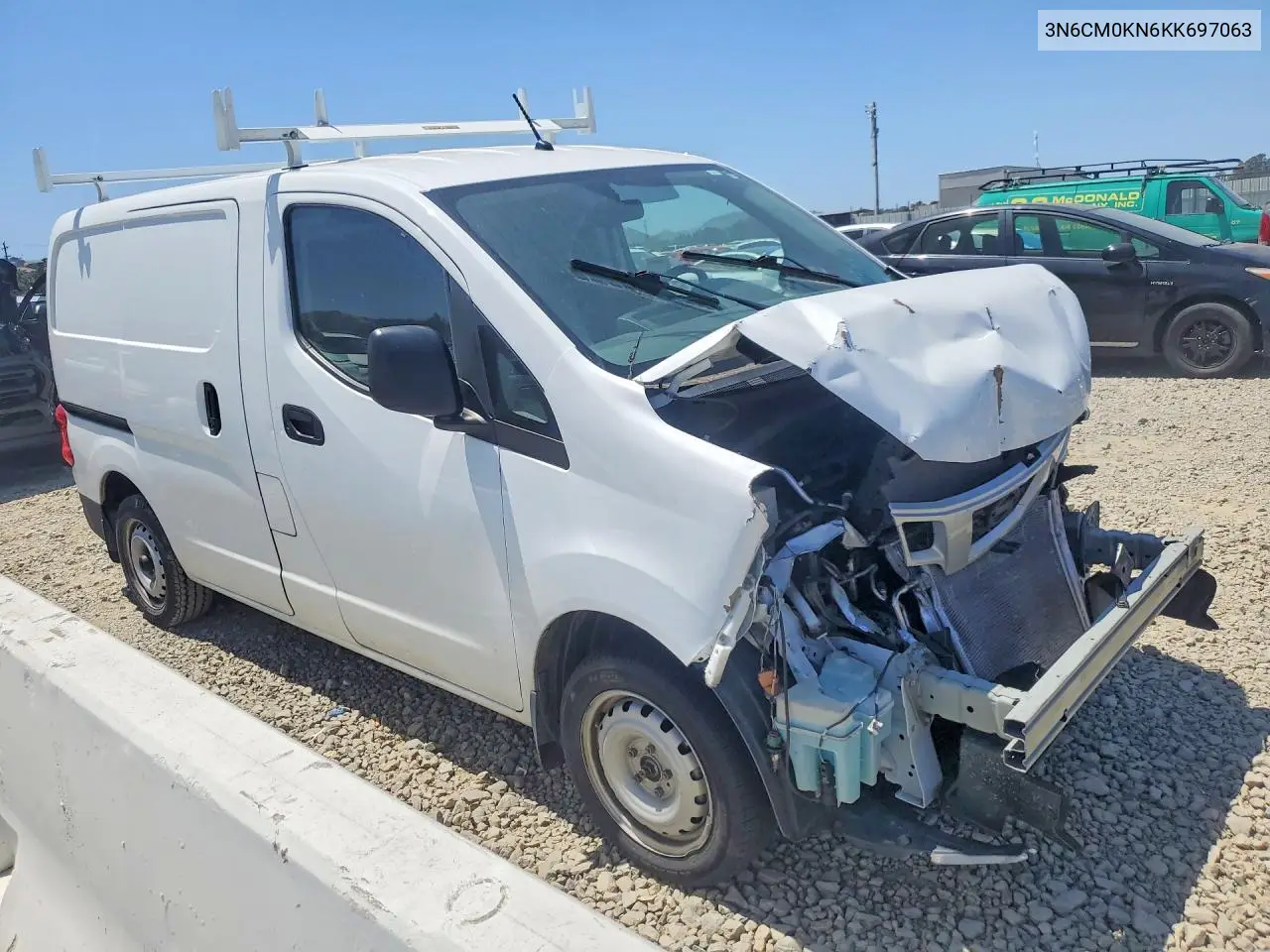 2019 Nissan Nv200 S VIN: 3N6CM0KN6KK697063 Lot: 56617296