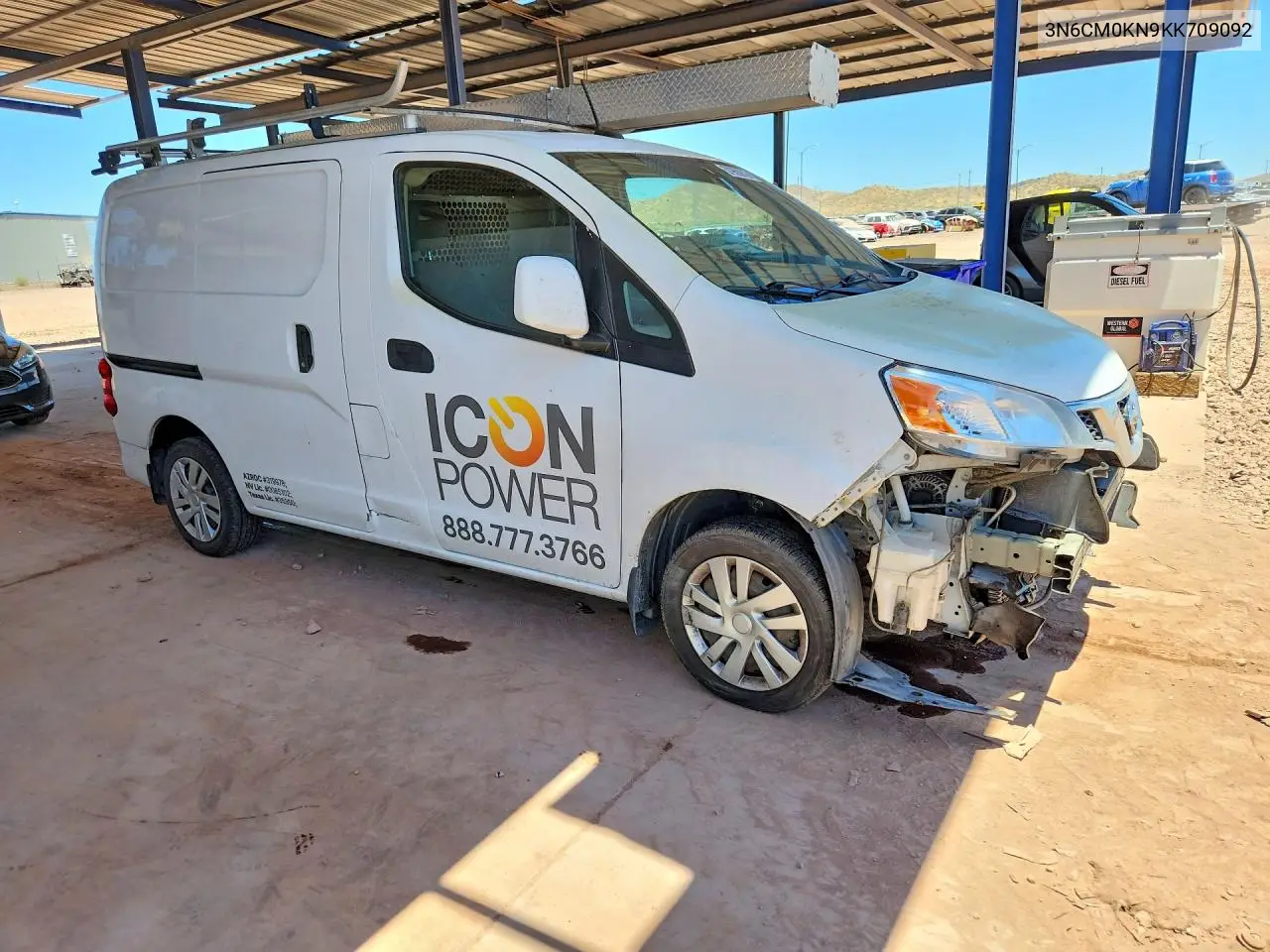 2019 Nissan Nv200 Sv VIN: 3N6CM0KN9KK709092 Lot: 57963916