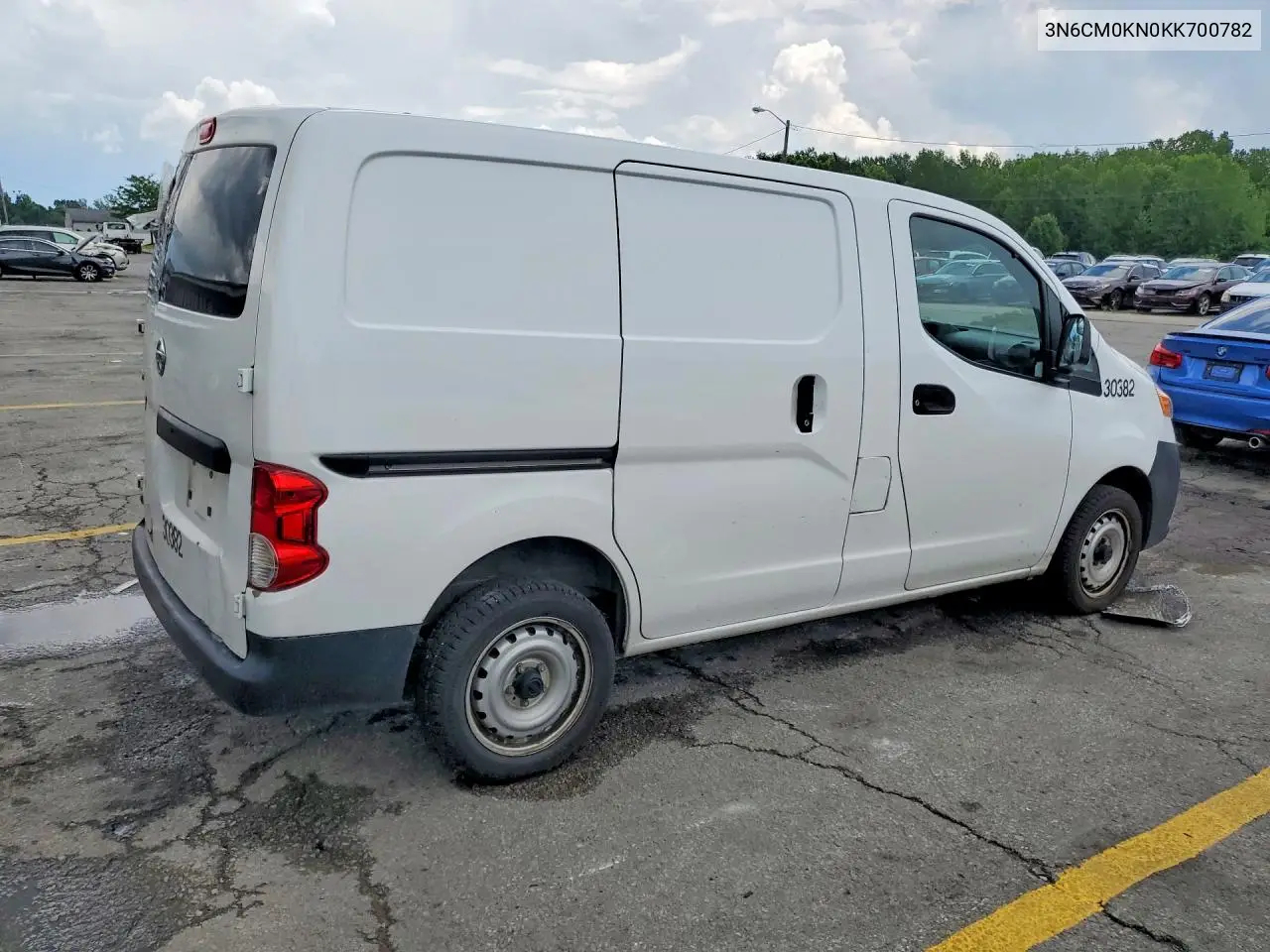 2019 Nissan Nv200 S VIN: 3N6CM0KN0KK700782 Lot: 58830286