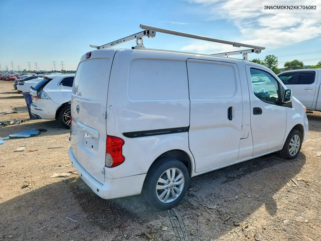 2019 Nissan Nv200 Sv VIN: 3N6CM0KN2KK706082 Lot: 58881756