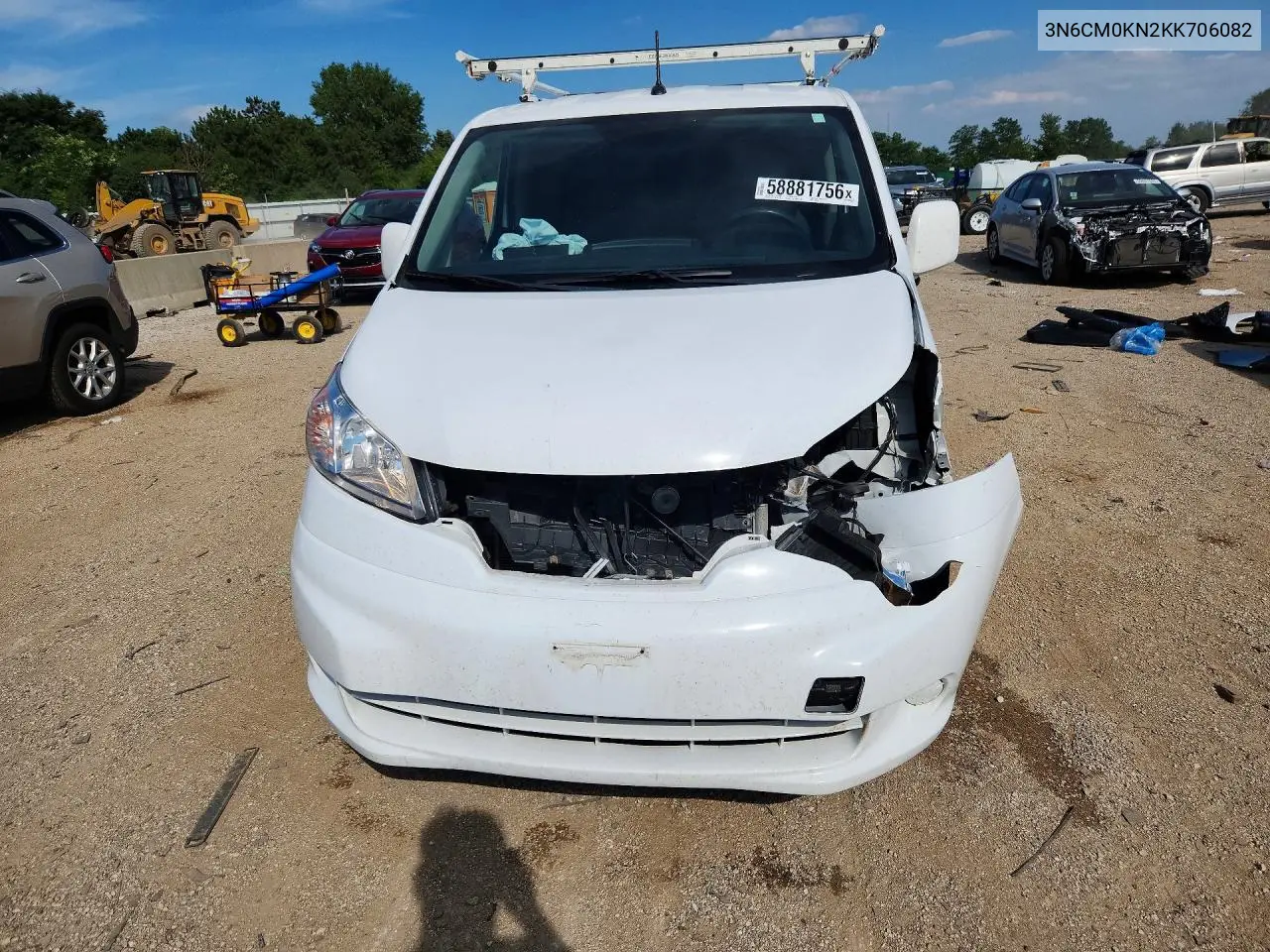 2019 Nissan Nv200 Sv VIN: 3N6CM0KN2KK706082 Lot: 58881756