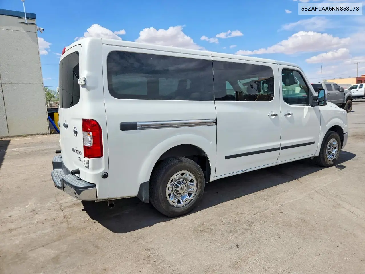 2019 Nissan Nv 3500 Hd Sl VIN: 5BZAF0AA5KN853073 Lot: 59073656