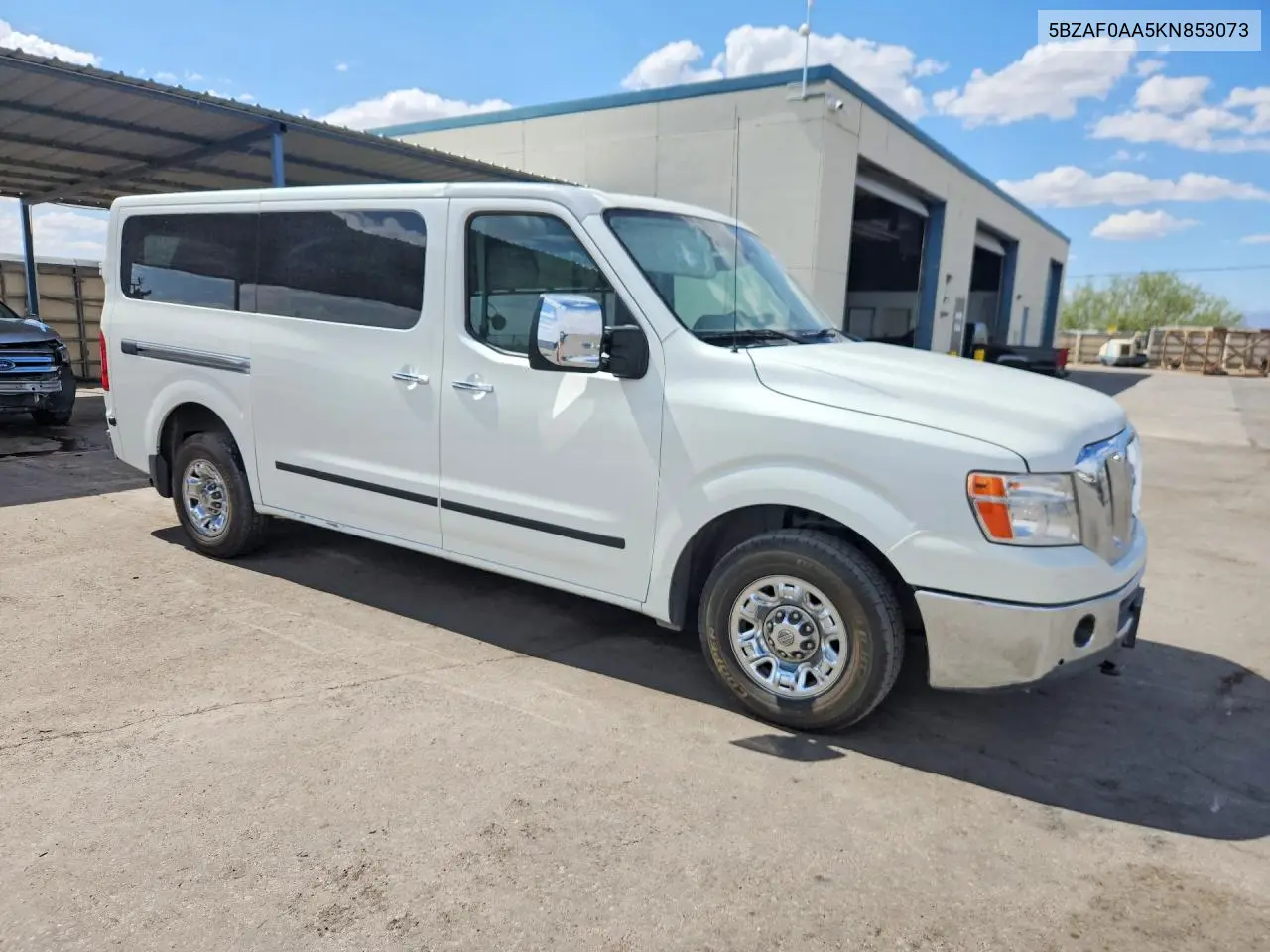 2019 Nissan Nv 3500 Hd Sl VIN: 5BZAF0AA5KN853073 Lot: 59073656