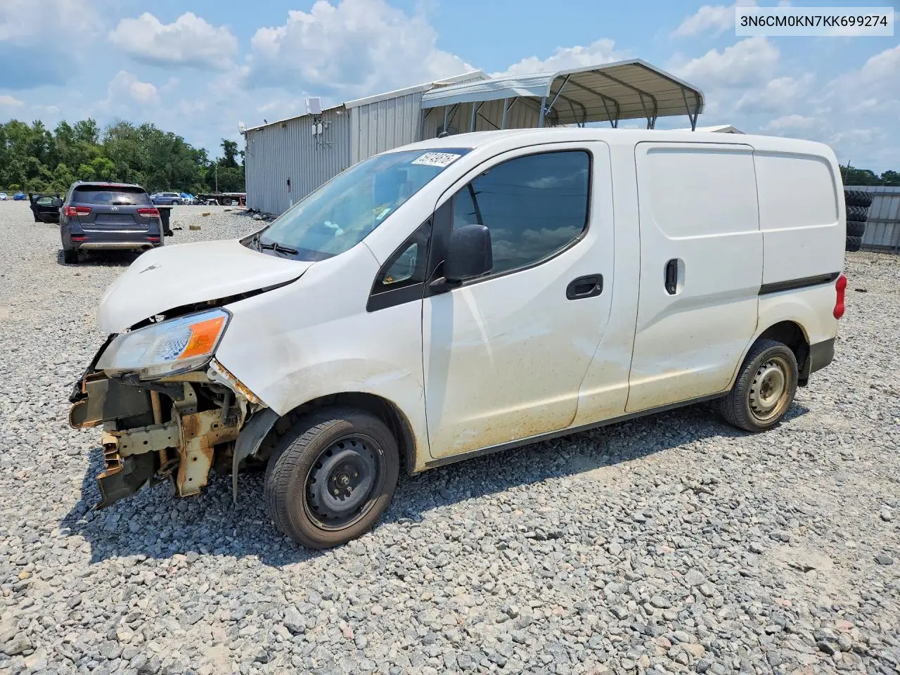 2019 Nissan Nv200 VIN: 3N6CM0KN7KK699274 Lot: 59749616