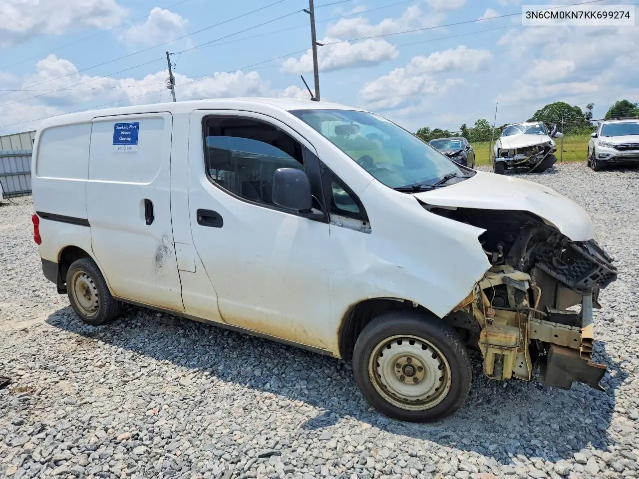 2019 Nissan Nv200 VIN: 3N6CM0KN7KK699274 Lot: 59749616