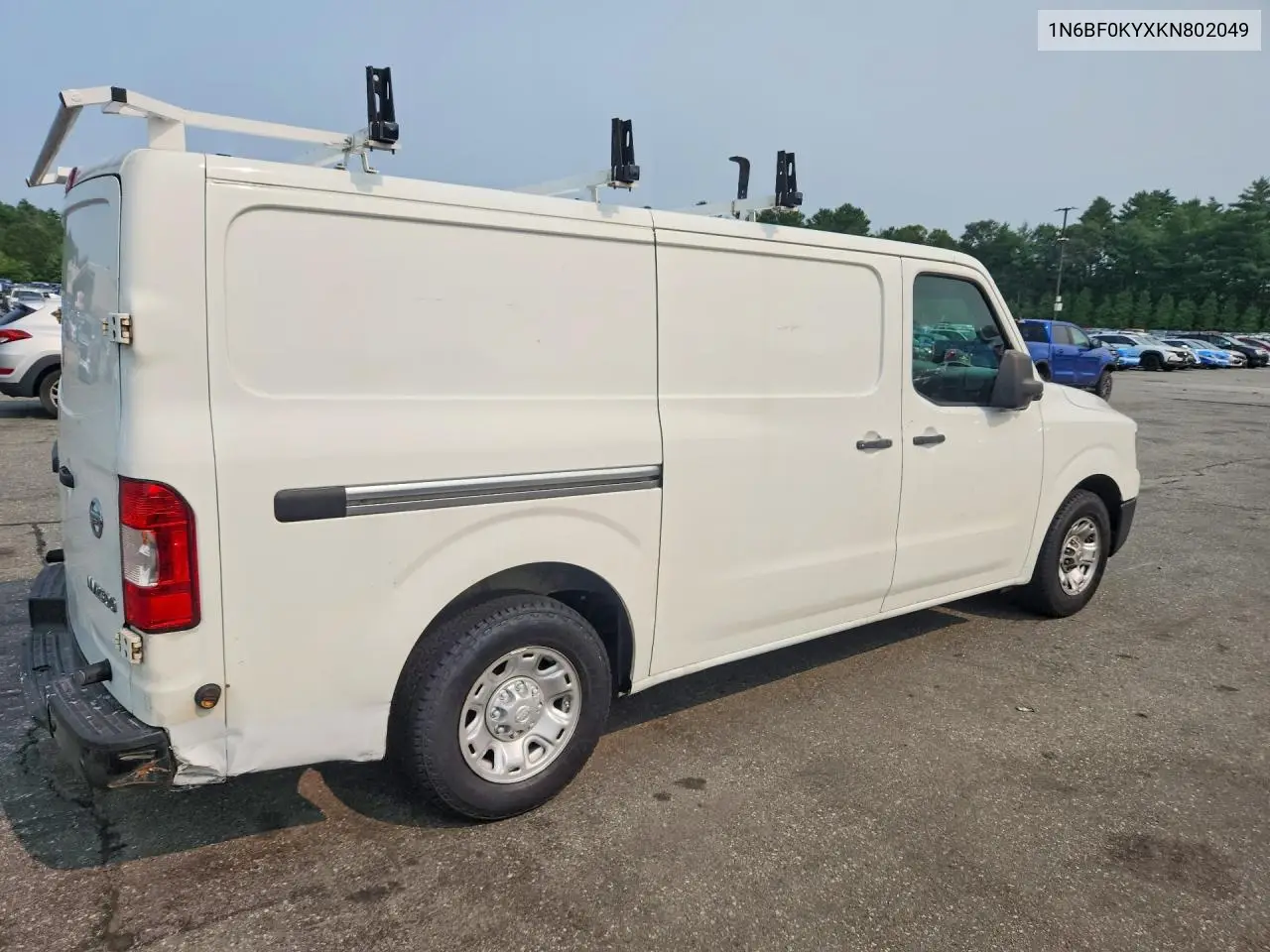 2019 Nissan Nv 2500 Hd Sv VIN: 1N6BF0KYXKN802049 Lot: 60781546