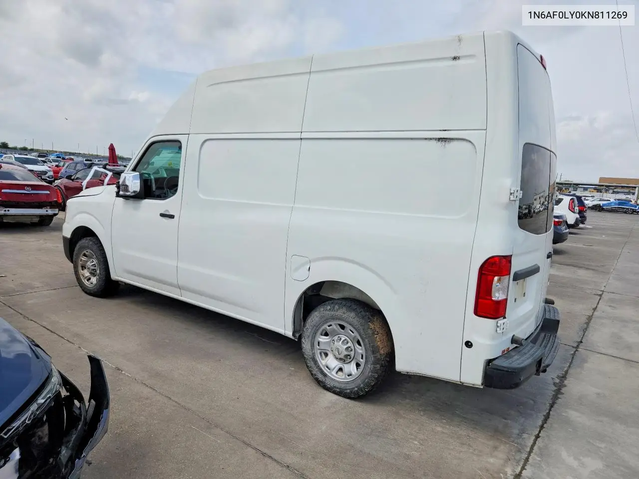 2019 Nissan Nv 2500 Hd Sv VIN: 1N6AF0LY0KN811269 Lot: 61068996