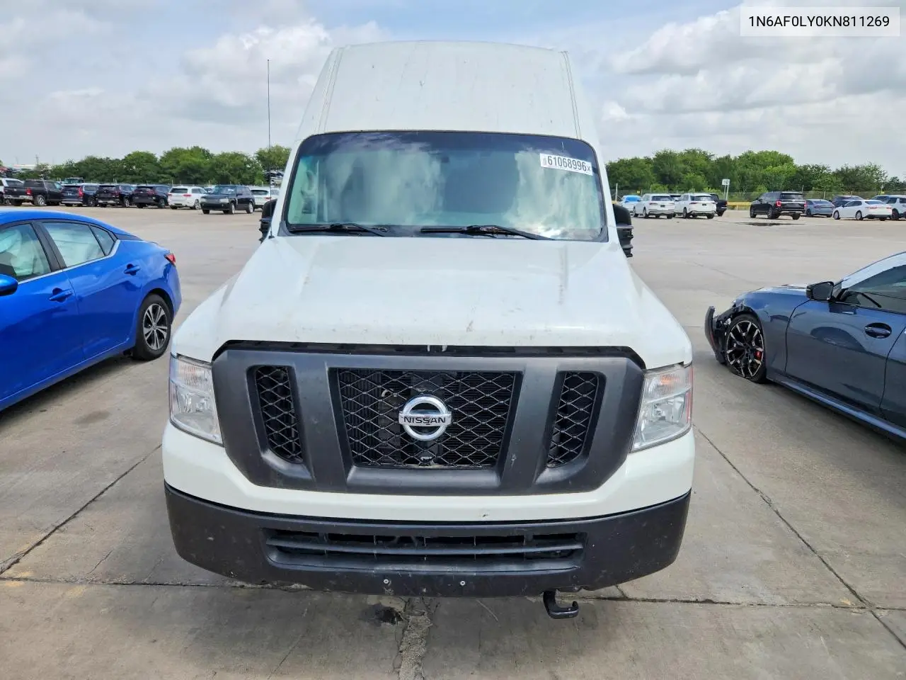 2019 Nissan Nv 2500 Hd Sv VIN: 1N6AF0LY0KN811269 Lot: 61068996
