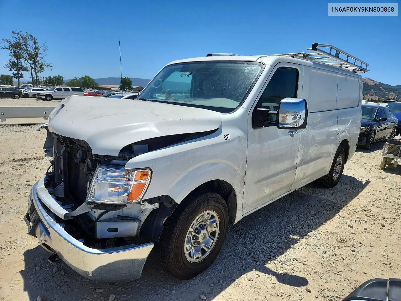 2019 Nissan Nv 3500 Hd Sl VIN: 1N6AF0KY9KN800868 Lot: 61600966
