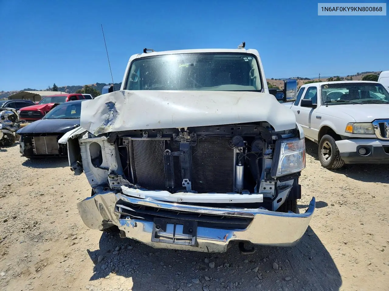2019 Nissan Nv 3500 Hd Sl VIN: 1N6AF0KY9KN800868 Lot: 61600966