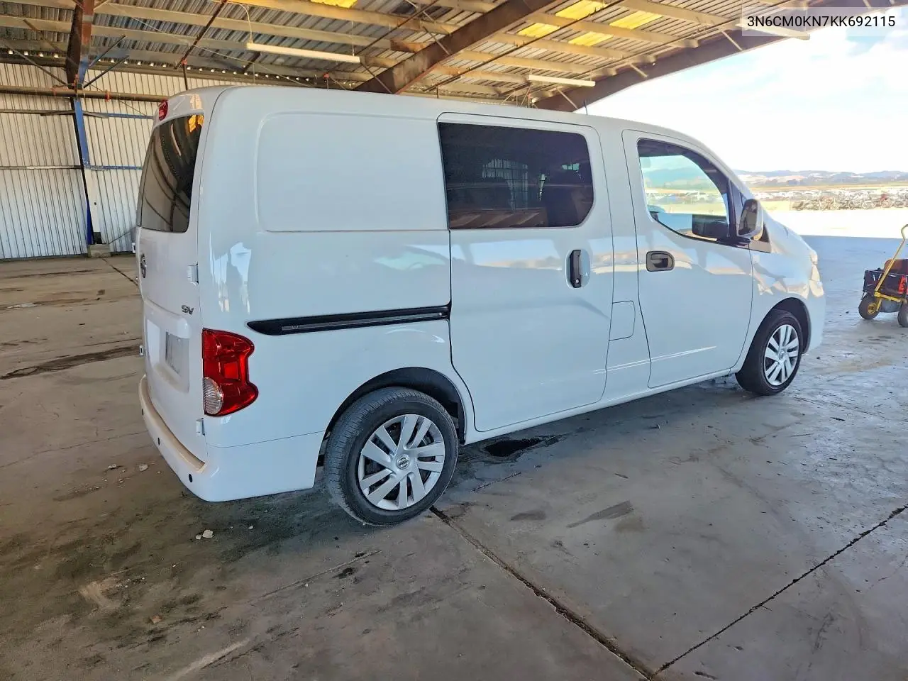 2019 Nissan Nv200 Sv VIN: 3N6CM0KN7KK692115 Lot: 62208206