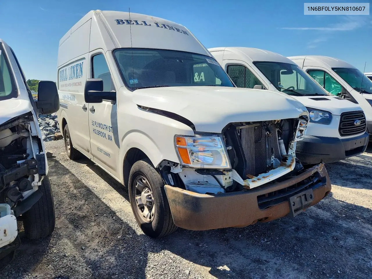 2019 Nissan Nv 2500 Hd Sv VIN: 1N6BF0LY5KN810607 Lot: 62517546