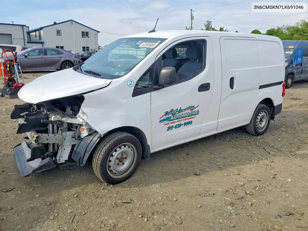 2020 Niss Nv200 S VIN: 3N6CM0KN7LK691046 Lot: 52306986