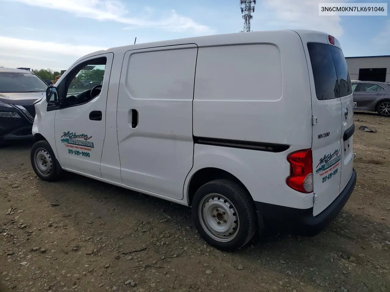 2020 Niss Nv200 S VIN: 3N6CM0KN7LK691046 Lot: 52306986