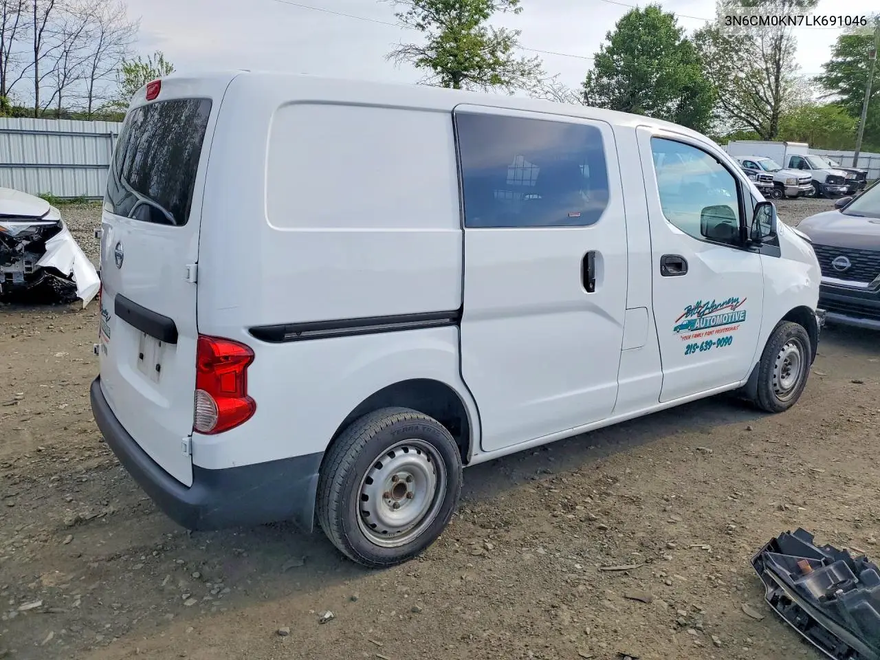 2020 Niss Nv200 S VIN: 3N6CM0KN7LK691046 Lot: 52306986